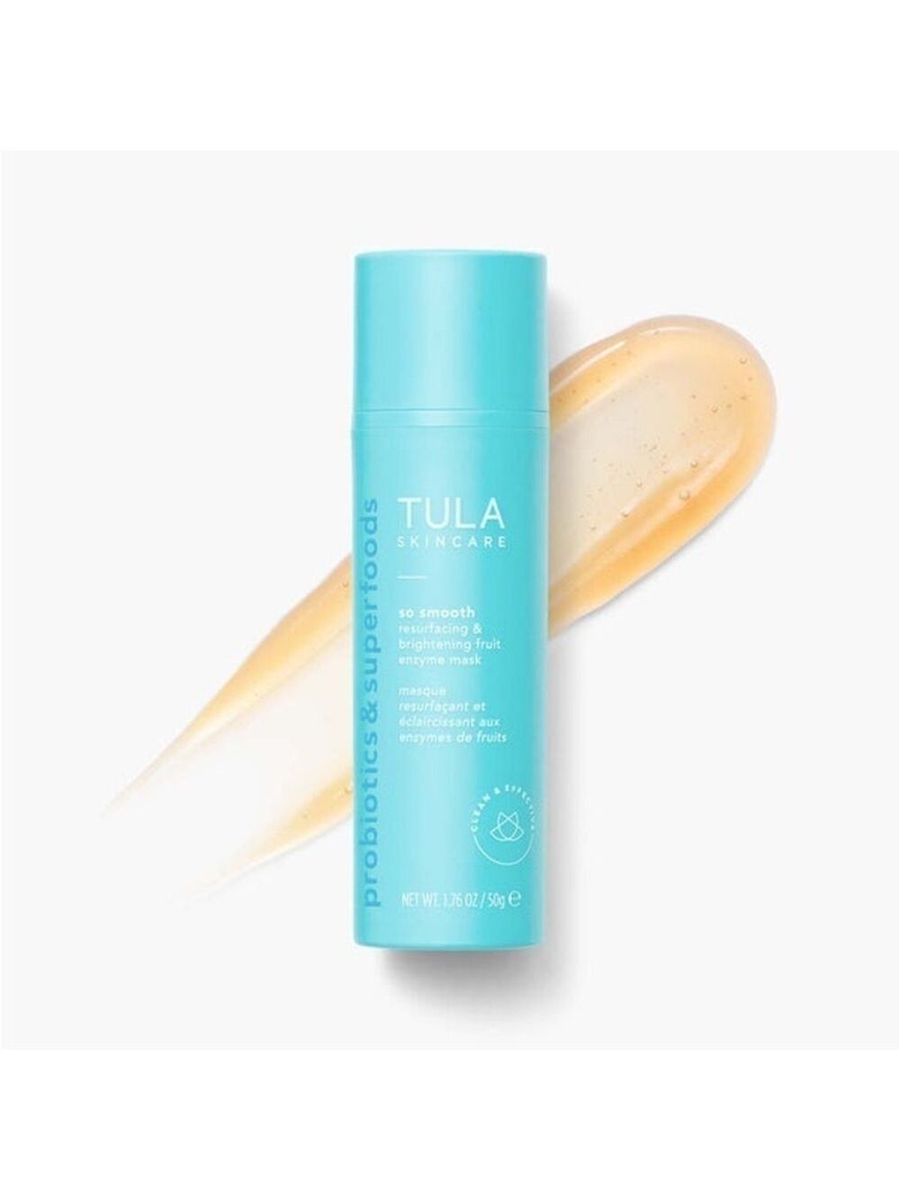 Tula so smooth
resurfacing & brightening fruit enzyme mask